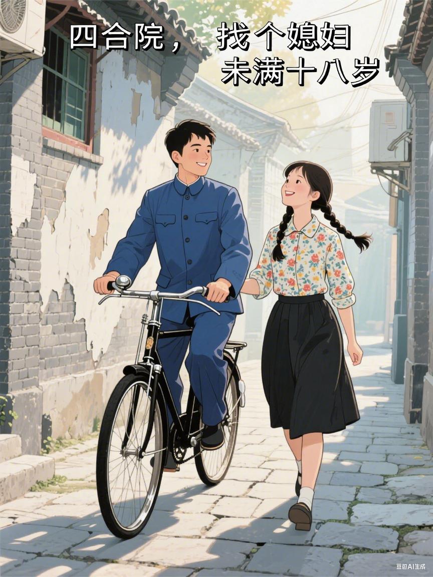 四合院,找个媳妇未满十八岁